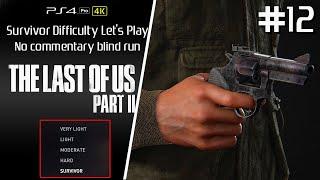 The Last of Us 2 Let's Play Survivor Difficulty (#12) No Commentary [4K]