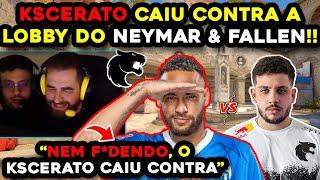 CAÍRAM CONTRA O KSCERATO!!  FALLEN, NEYMAR, SKULLZ & CHELO VS KSCERATO NO MM!