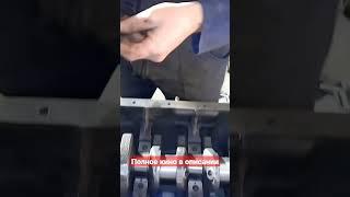 Установка дистанционных колец коленвала