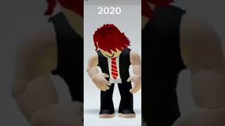 Как менялся мой скин (2019-2023) #roblox #скины