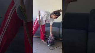 Reviving Our Old Couch with the BISSELL SpotClean Turbo + Antibac 33862 #bissell #couchcleaning