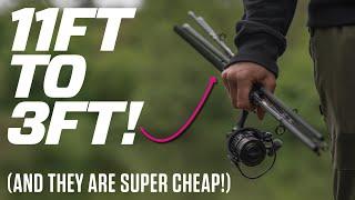 11ft Carp Rod Compacts To 3ft! | NGT Profiler Rods and Reels