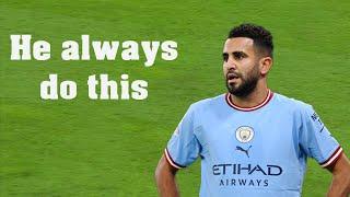 Mahrez will send you to the shops..