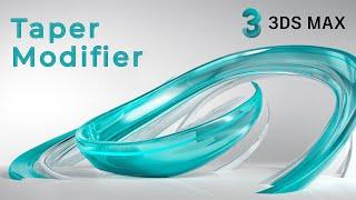 Taper Modifier || 3D Max Full Modeling Tutorials in Hindi |