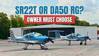 Cirrus SR22T or Diamond DA50 RG? Which Will Owner Choose?