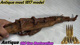 Gun Restoration Antique most model 1817 Old gun restoration Antique Gun Restoration