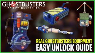 How to EASILY unlock Ghostbusters: Spirits Unleashed's Real Ghostbusters equipment