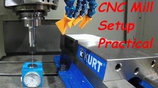 CNC Mill Setting Tool and Work Offsets Practical