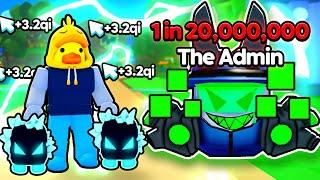 I Found STRONGEST Secret Admin Pet in Roblox Rebirth Champions Ultimate!