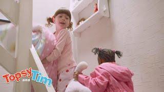 Topsy & Tim font une soirée pyjama ! | Méga compilation d'épisodes complets | Émissions pour enfants