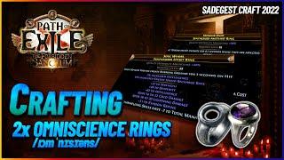 PoE 3.20 - Crafting 2 Omniscience Rings | Venom Gyre Omniscience