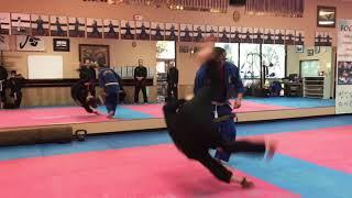 Hapkido punch defense techniques