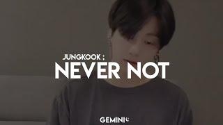 (BTS) Jungkook - Never Not (Cover Lauv) | (Tradução/ legendado)