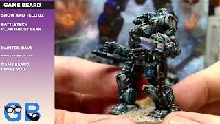 Miniature Showcase 2 Battletech Clan Ghost Bear