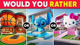 Would You Rather - Build Your Dream Fantasy House  Daily Quiz