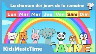 Days of the Week Song in French | Learning the Days of the Week in French! | KidsMusicTime