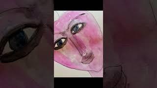 Intuitive Painting / Faces / Spiritual Art