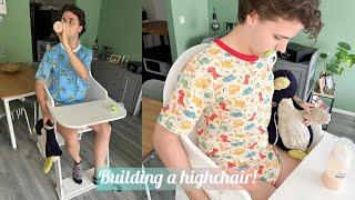 Adult Highchair ~ ABDL Furniture ~ Age-regression ~ Ageplay ~ Vlog 36