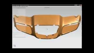 NX CAD - NX 8.5 - Surfacing from Scan