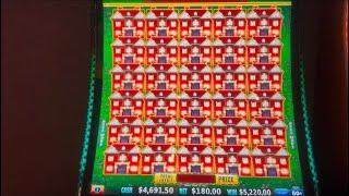 Grand jackpot!! $114,504.95 win!! Super mansion full screen on Huff n’ Even More Puff!! #jackpot