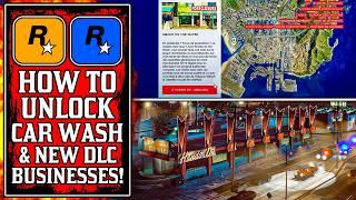 How To UNLOCK The New CAR WASH BUSINESS & Money Fronts in GTA Online! NEW GTA Online UPDATE (GTA5)