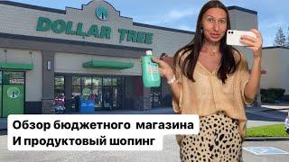 Обзор Бюджетного магазин Dollar tree для дома в США | цены на продукты в Америке