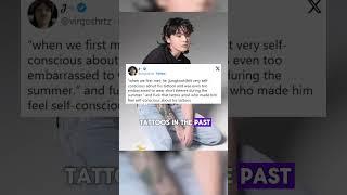 Jungkook Sad Reason Why He Always Hides Tattoo In The Past!  #jungkook #bts