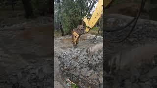 долбить бетон