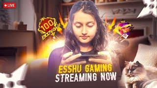 Free Fire live with Esshu Noobdi Queen is HERE! FF LIVE  #nonstopgaming #classyff#girlgamer