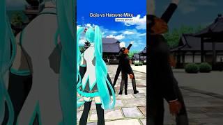Gojo vs Hatsune Miku feat. Diddy & Drake #gojo #gojosatoru #jjk  #miku  #vrchat #fortnite