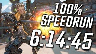 Borderlands 3 100% Speedrun Mod in 6:14:45