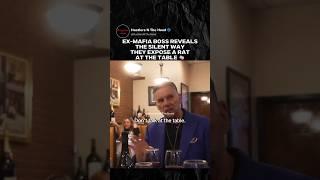 Ex-Mafia Boss Reveals The Silent Way They Expose a Rat  at the Table  Via: @FranzeseWines