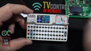 Control your TV using M5Cardputer - Universal Remote Control.