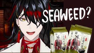 Vox's new Korean seaweed collaboration! (as a recent seaweed enthusiast) [NIJISANJI EN | Vox Akuma]