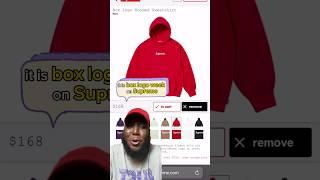 Supreme Box Logo Hoodie FW 23 Week 16 Live Cop was a success! #supreme #boxlogo