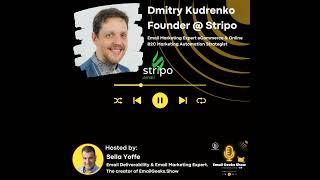 Dmitry Kudrenko. Founder @ Stripo , Email Marketing Expert eCommerce and Online B2C Marketing Aut...