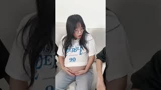 Con trai thò tay qua bụng mẹ lấy kẹo, mẹ bầu không ngờ được #xuhuong #haihuoc #giảitri91#