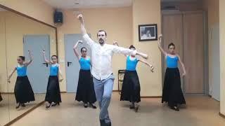 Clases de sevillanas impartidas por Sergio González @sergiobailaor #sevillanas #baile