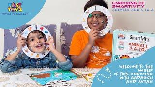 Unboxing of Smartivity Junior - Animals and A to Z - FirstToyz.com