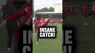 Xavier Worthy with the SPECTACULAR catch at OTAs!  #chiefs #nfl #kansascitychiefs