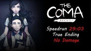 The Coma: Recut - Speedrun True Ending (No Damage) & All Albums Complete