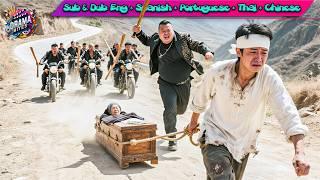 Beggar Man Burying His Mother Got Bullied by Thugs—Turns Out He’s a Hidden War God Who Crushed Them!