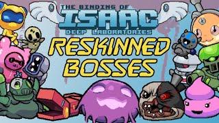 Deep Laboratories Mod - RESKINNED BOSSES (NO HIT) - The Binding of Isaac Afterbirth+