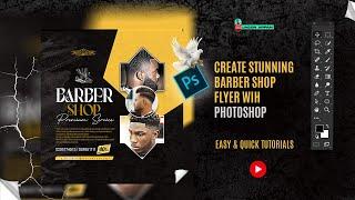 Create a Professional Barber Shop Flyer in Photoshop