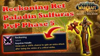 Reckoning Ret Paladin with Sulfuras | Full Arathi Basin PvP Phase 5 [WoW SoD]