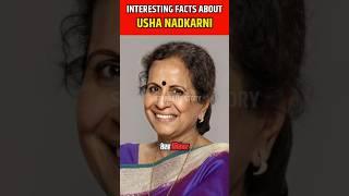 interesting facts about Usha nadkarni #shorts