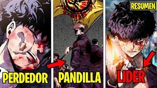  ESTUDIANTE PERDEDOR SE VUELVE EL LIDER DE LA P4NDILL4 MAS PELIGROSA DE ASIA | MANHWA RESUMEN