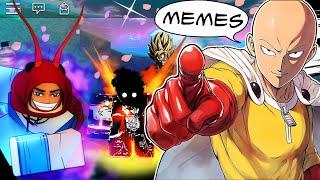 ROBLOX Strongest Battlegrounds Funny Moments (MEMES)