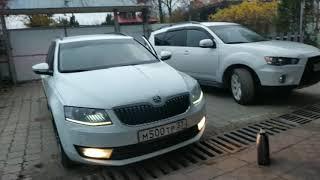 SKODA OCTAVIA A7 с пробегом более 140000 км. ТО. активация скрытых функции.