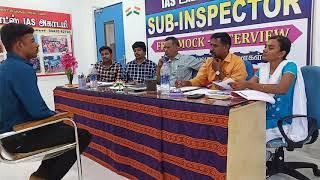 SUB INSPECTOR MODEL INTERVIEW 2020| TAF IAS ACADEMY SI MODEL INTERVIEW 2020